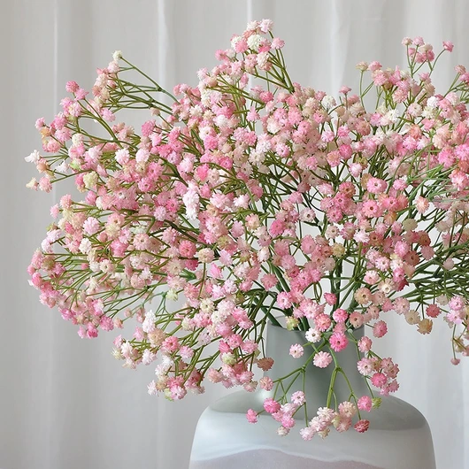 High quality big size hand feel artificial baby’breath for bridal bouquet home wedding decoration CBDMTX