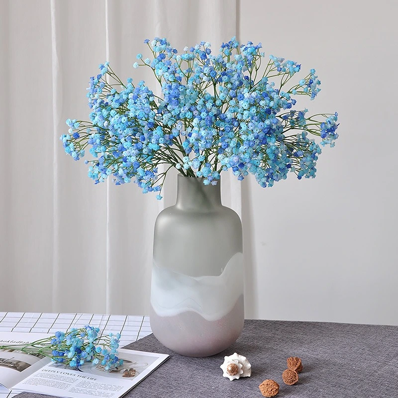 High quality big size hand feel artificial baby’breath for bridal bouquet home wedding decoration