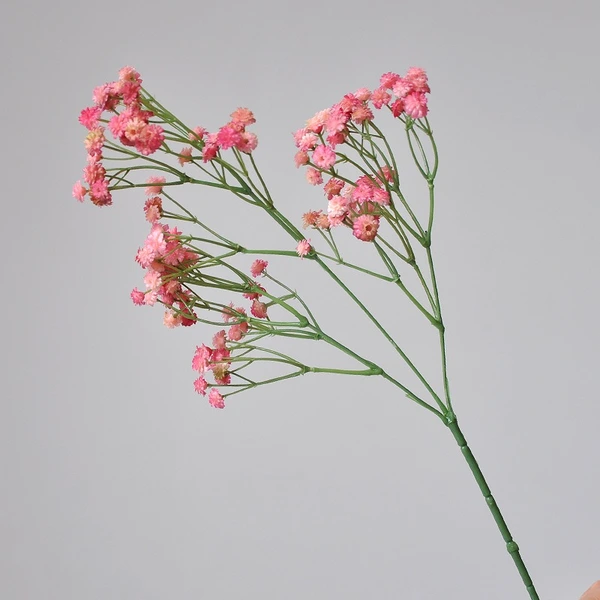 High quality big size hand feel artificial baby’breath for bridal bouquet home wedding decoration