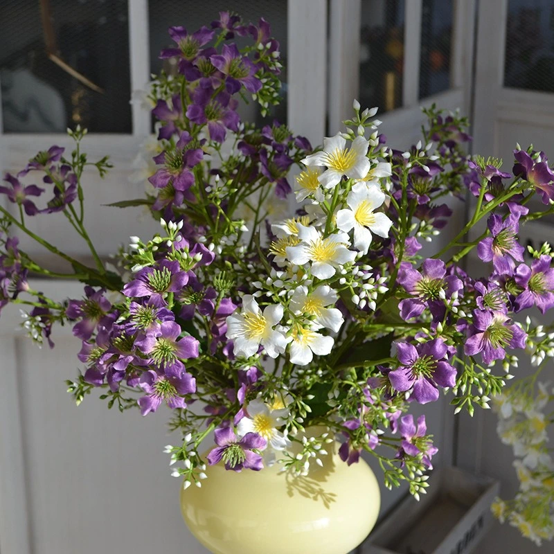 High quality artificial pastoral flowers for home garden decor