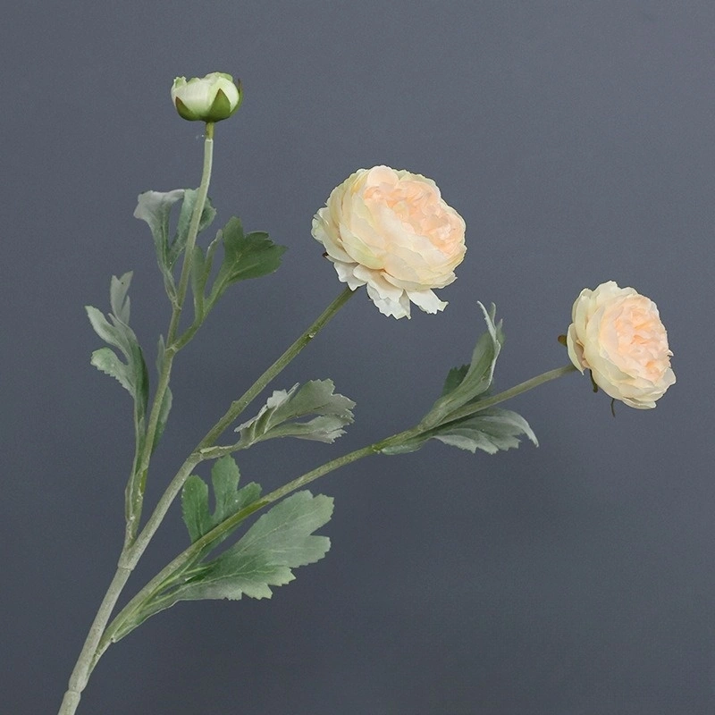 New design artificial peony flower arrangement sing pink peony for wedding decoration