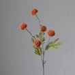 Retro 5 heads artificial dandelion and chrysanthemum ball bouquets for home wedding decoration