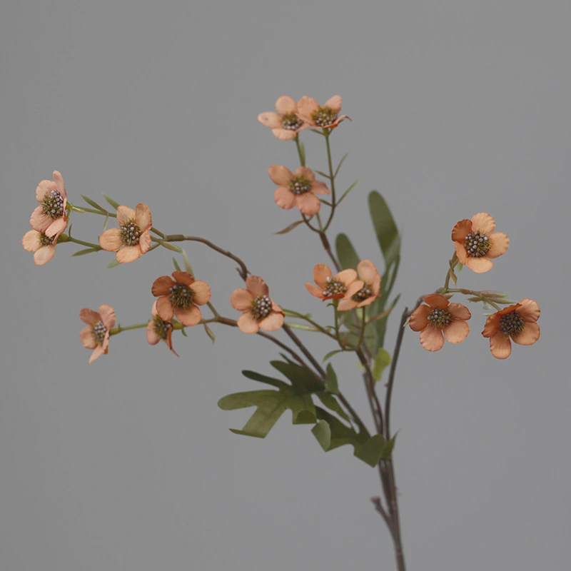 High simulated 15 heads retro plum blossoms for home wedding decoration