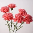 Moisturizing latex carnation artificial real touch silk flower Mother’s Day bouquet gift wedding home party decor
