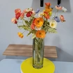 artificial poppy flower for home wedding decoration