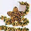 Artificial ivy Fake Sunflowers Vines Decoration 