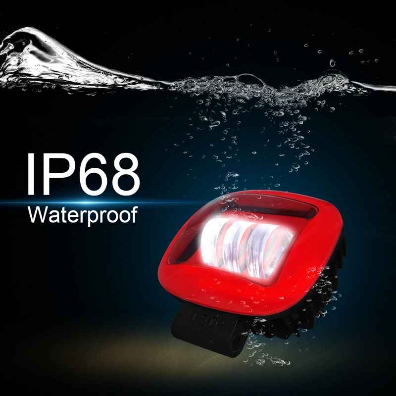  red Square 30W Export hot led work lights spotlights 6000K IP68 truck lights good price and quality 