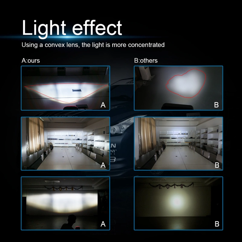  red Square 30W Export hot led work lights spotlights 6000K IP68 truck lights good price and quality 