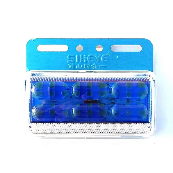 12V 24V  vehicle side marker lamp clearance light red white amber truck trailer car LED side marker signal light