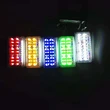 12V 24V  vehicle side marker lamp clearance light red white amber truck trailer car LED side marker signal light