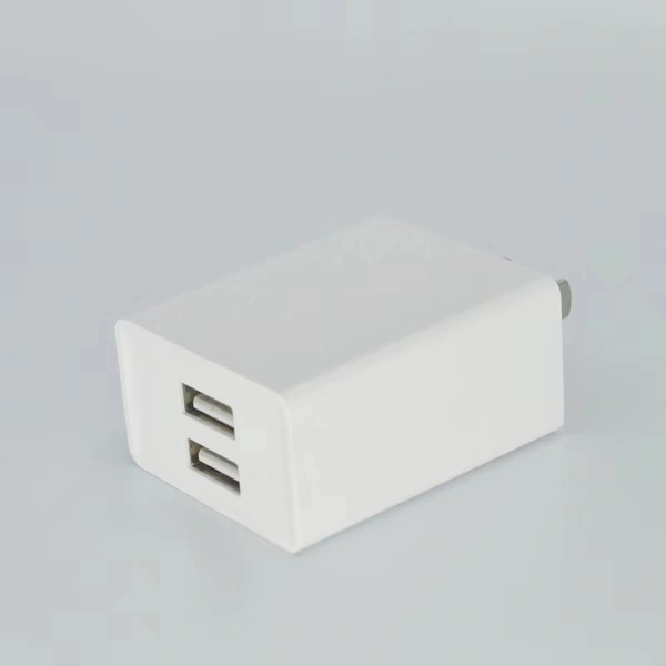 Private mold 5V/2.4A 12W Dual USB output wall charger | Factory price