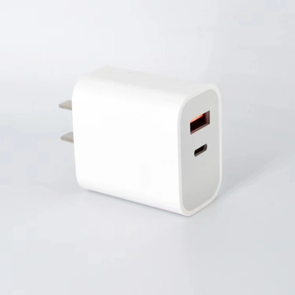 18W QC / 20W PD  wall charger dual USB output Factory Wholesale