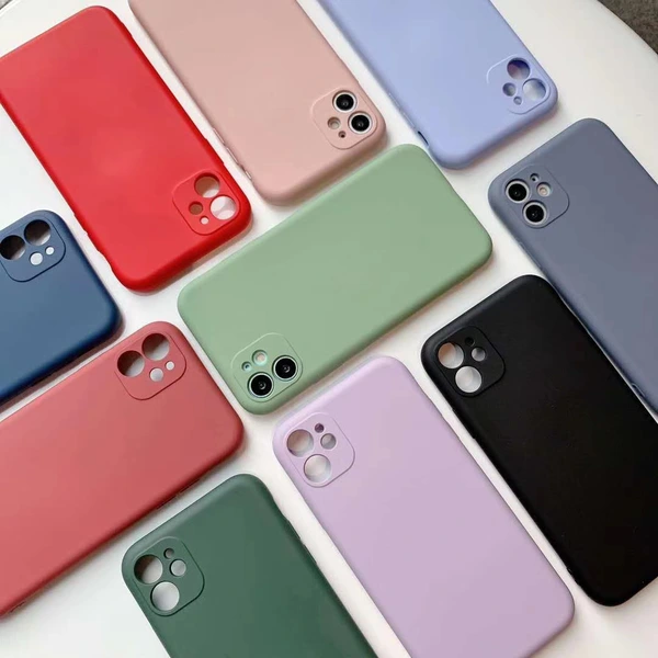 Original Soft TPU Silicone Cover Case for Apple iPhone 14 | Factory