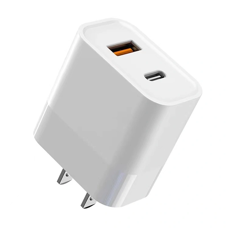 30W Dual port PD QC USB type c Wall Charger