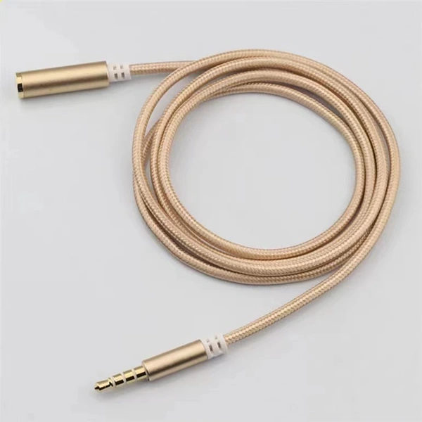 aux digital audio cable 3.5 cable male to 3.5mm Female cable | Factory