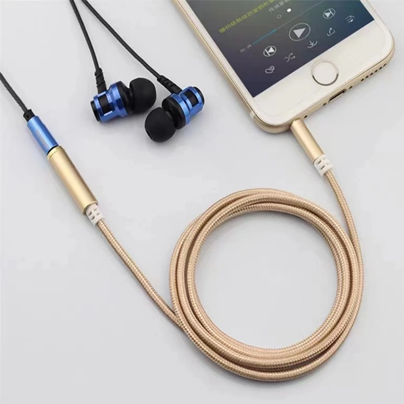 aux digital audio cable 3.5 cable male to 3.5mm Female cable | Factory