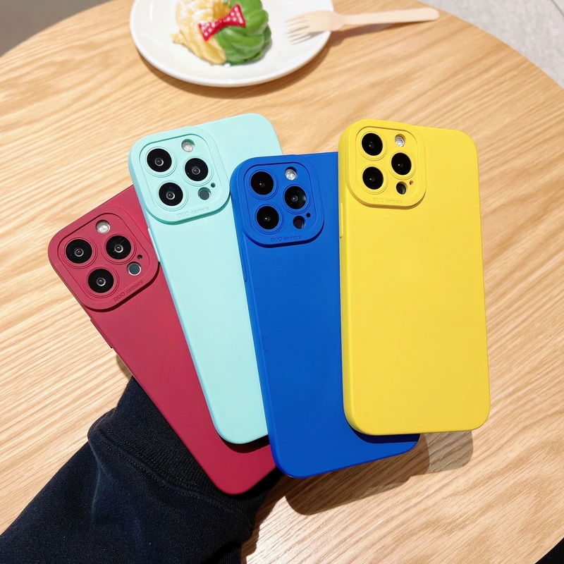 Original Soft Silicon Phone Cover Phone Case for iPhone 14 | Factory