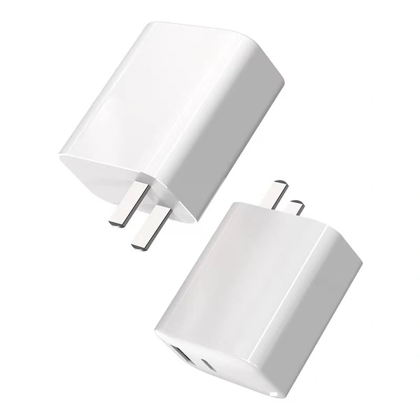 GaN 65W PD wall charger for laptop for mobile PD + QC dual outputt 