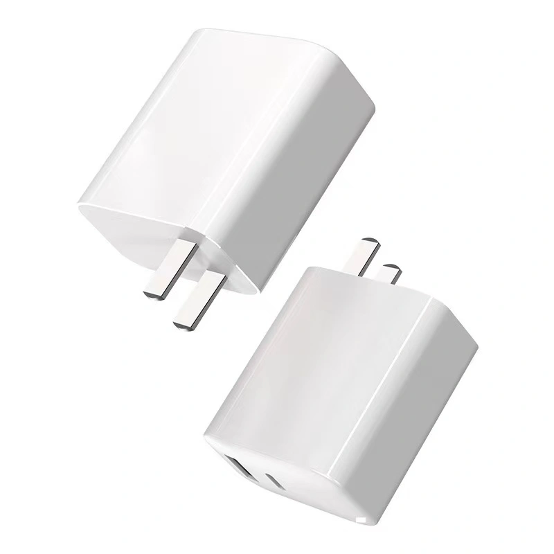 GaN 65W PD wall charger for laptop for mobile PD + QC dual outputt 