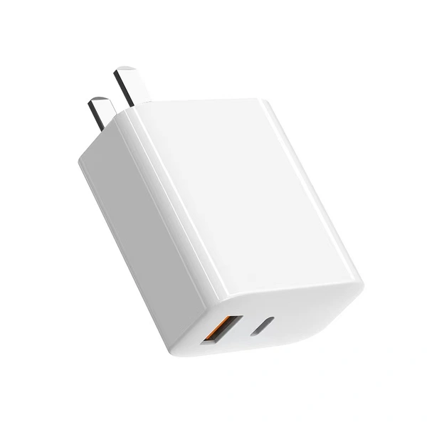 GaN 65W PD wall charger for laptop for mobile PD + QC dual outputt 