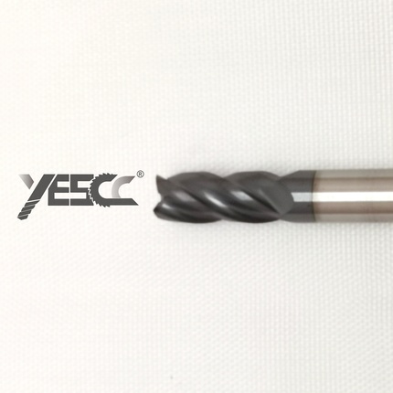 carbide end mill 4 flutes square flat