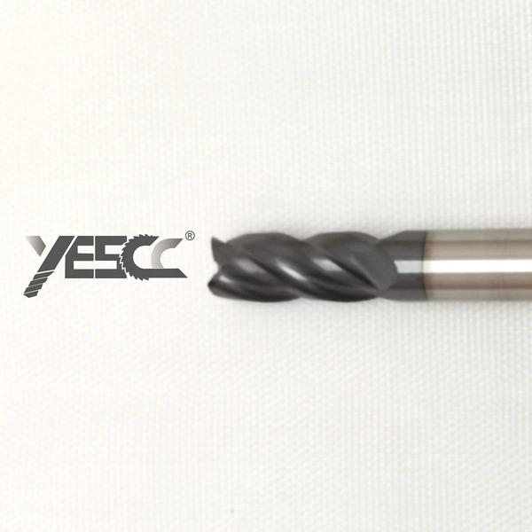 carbide end mill 4 flutes square flat