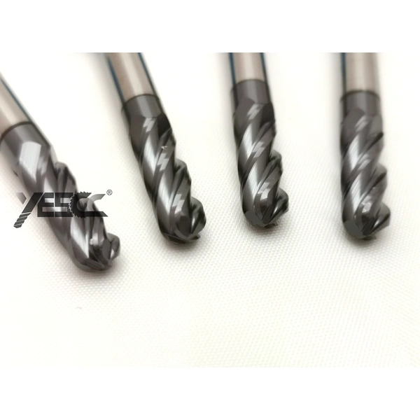 tungsten carbide ball nose end mills HRC65