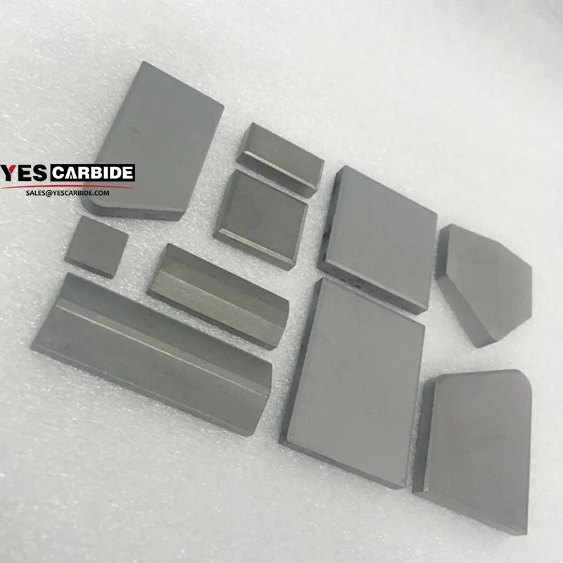 Tungsten Carbide Tiles for cultivation equipment wear parts