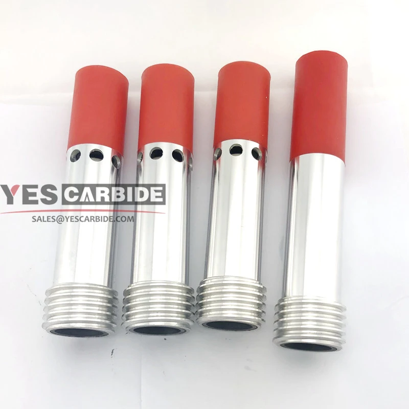 Venturi Boron Carbide sandblasting Nozzle with Aluminum Jacket
