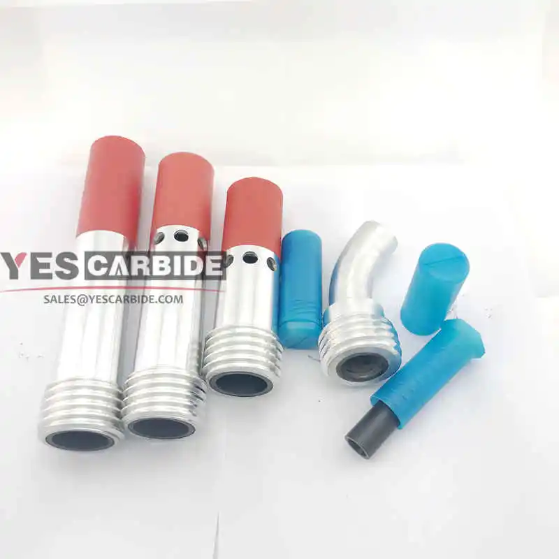 Venturi Boron Carbide sandblasting Nozzle with Aluminum Jacket