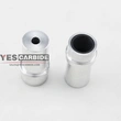 Boron Carbide Straight Bore Nozzles with aluminum jacket