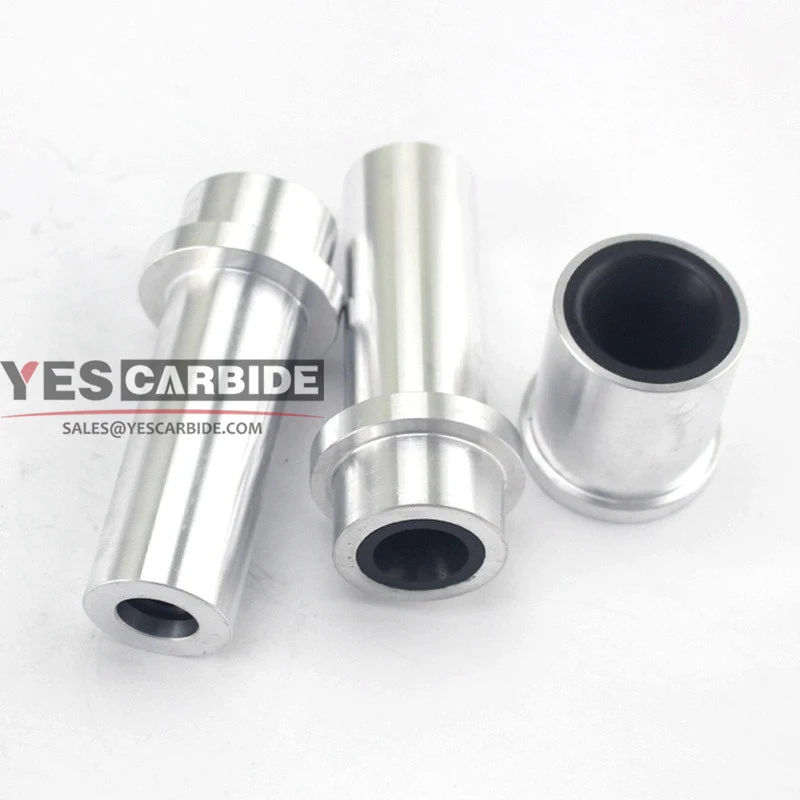 Boron Carbide Straight Bore Nozzles with aluminum jacket