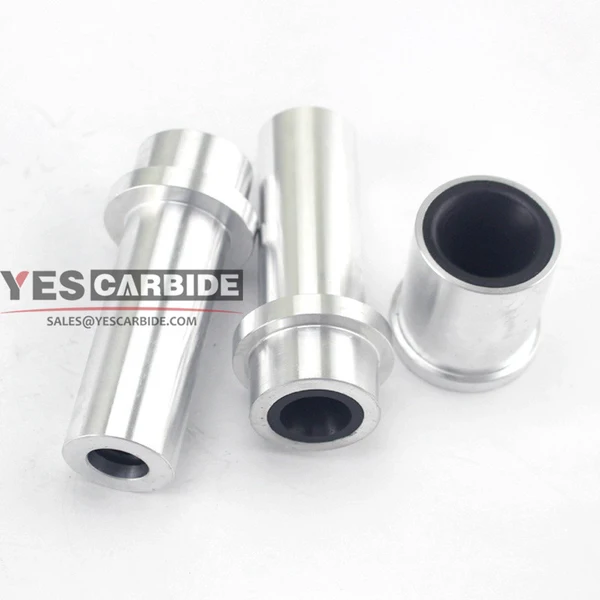 Venturi type hose insert nozzles boron carbide inlet nozzles