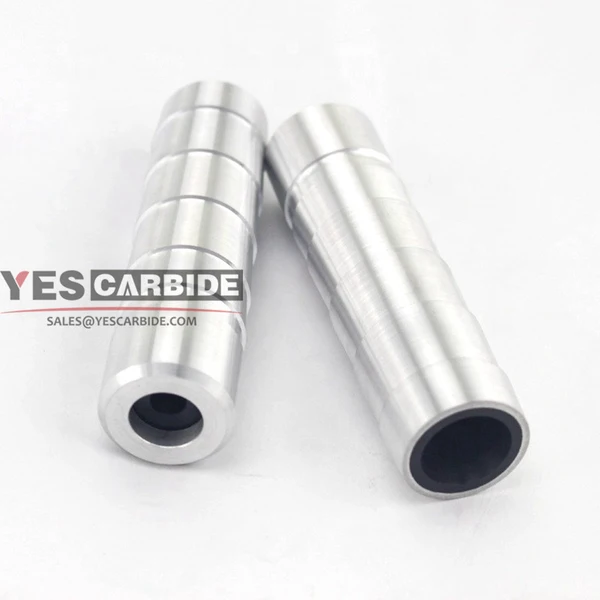 Venturi type hose insert nozzles boron carbide inlet nozzles