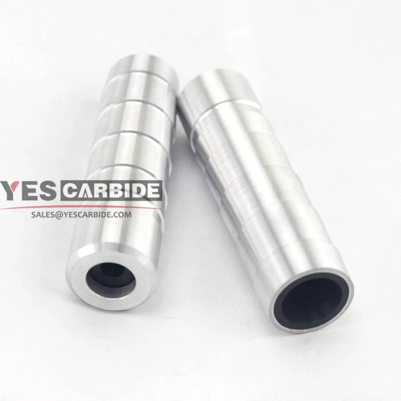 Venturi type hose insert nozzles boron carbide inlet nozzles