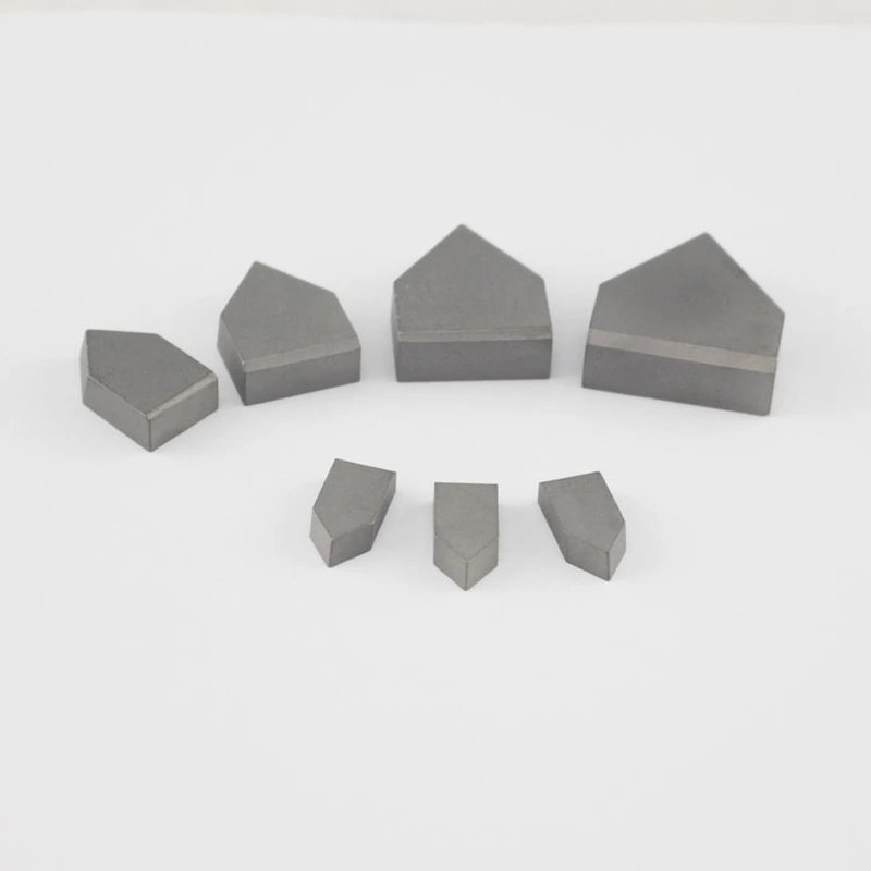 Type E tungsten carbide cutting tools brazing tips