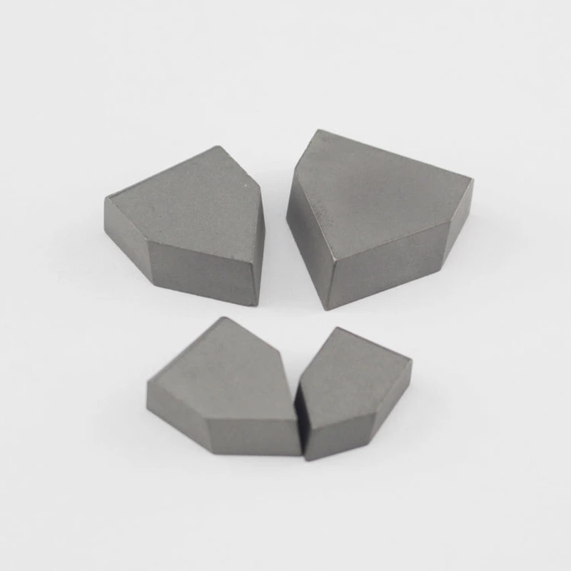 Type E tungsten carbide cutting tools brazing tips