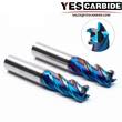65HRC tungsten carbide end mills square end flat end