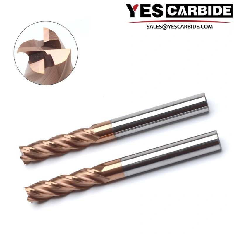 HRC45/55 Tungsten Carbide Flat End Mill