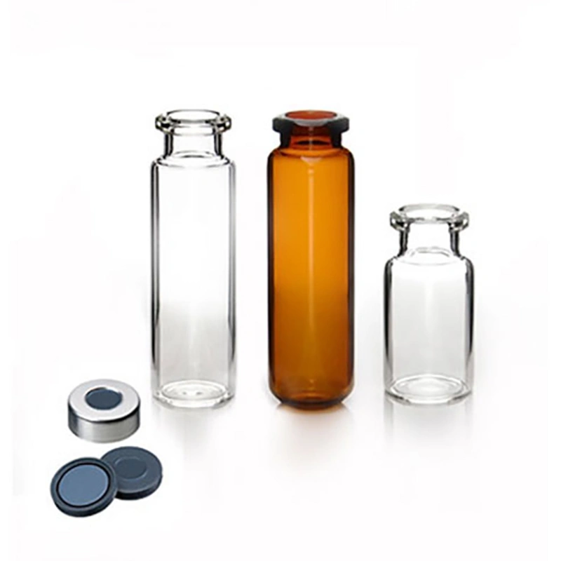 Viales de espacio de cabeza de encapsulado de 20 ml | Sellado seguro para un análisis preciso del espacio de cabeza de GC