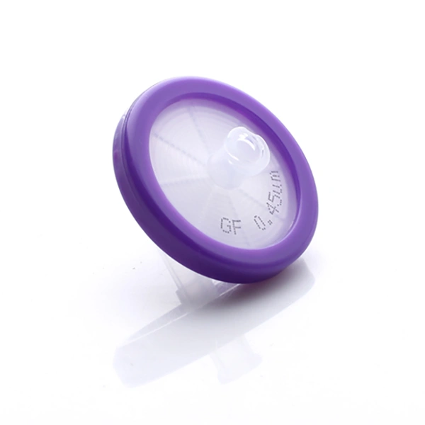 Filtro de jeringa de fibra de vidrio (GF) — Prefiltro de alto flujo