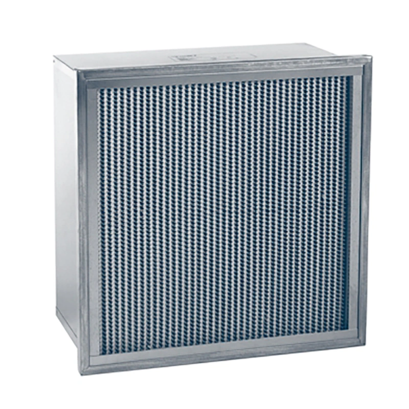 فلتر فاصل ASHRAE - MERV 11-15 مع تثبيت طيات متين