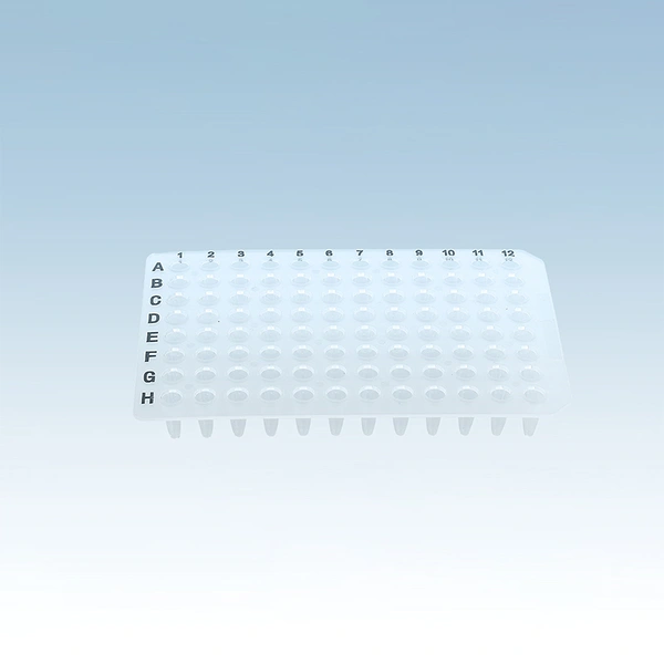 ألواح تفاعل البوليميراز المتسلسل (PCR) العالمية مع غشاء مانع للتسرب | ألواح صلبة ذات 96 بئرًا