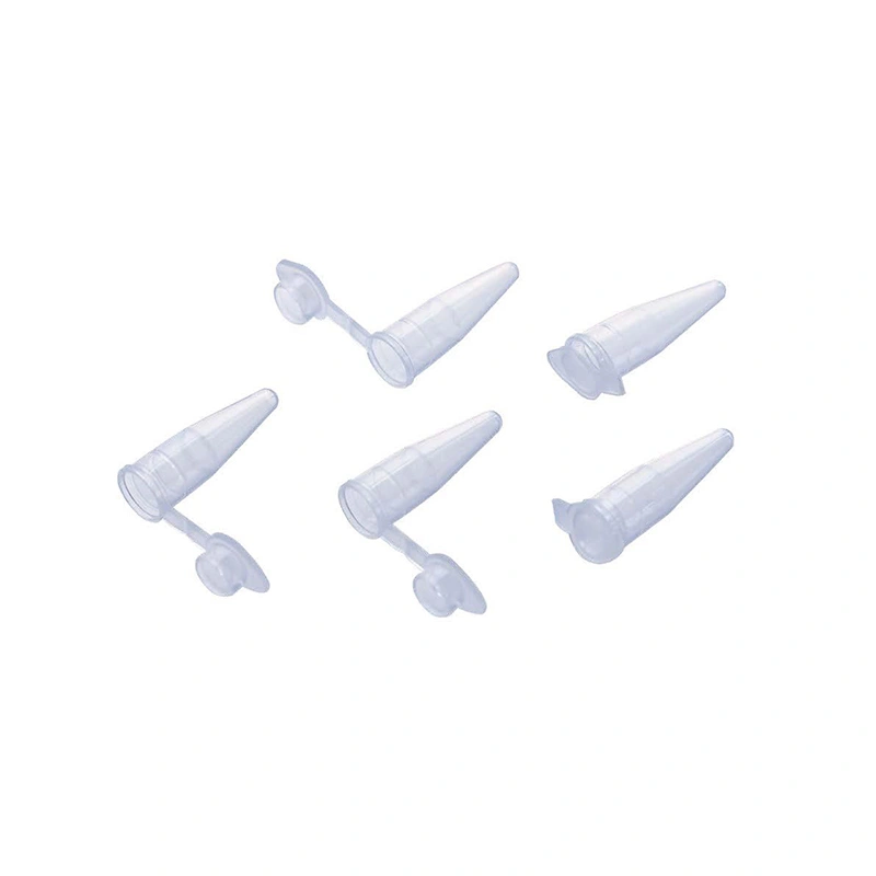 أنابيب تفاعل البوليميراز المتسلسل (PCR) الفردية مع أغطية | 0.2 مل و0.5 مل | ملائمة لجميع الأغراض