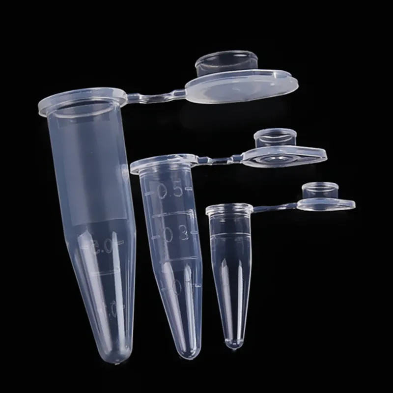 أنابيب الطرد المركزي الدقيقة سعة 1.5 مل و2.0 مل: غير لاصقة، خالية من DNase/RNase