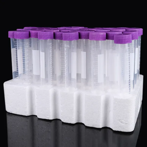 Sterile Centrifuge Tubes for Cell Culture | DNase/RNase-Free, 50mL