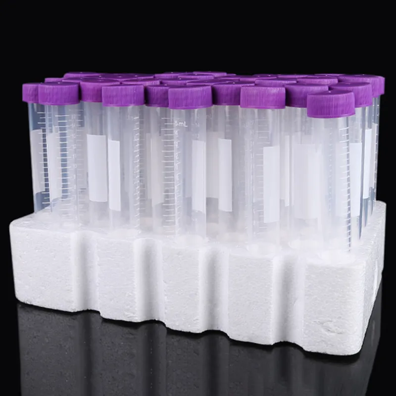Sterile Centrifuge Tubes for Cell Culture | DNase/RNase-Free, 50mL