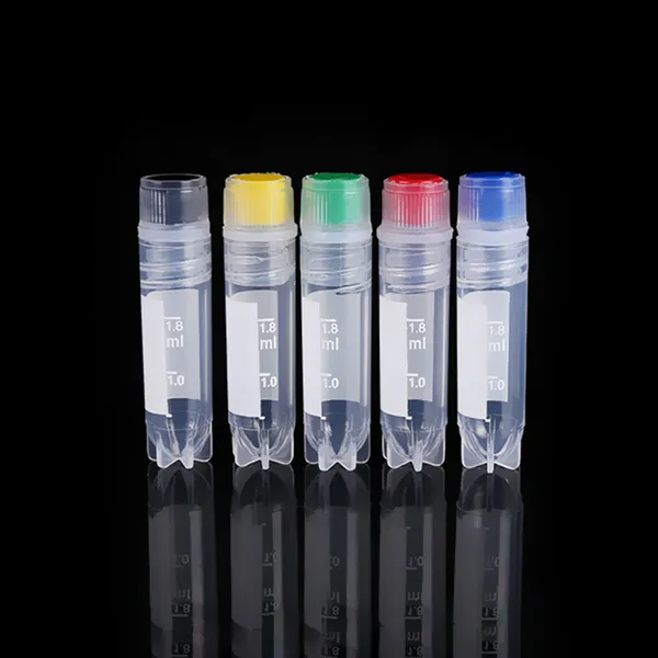 1.8mL & 2.0mL Cryogenic Tubes: Internal Thread, Leak-Proof for LN2 Storage