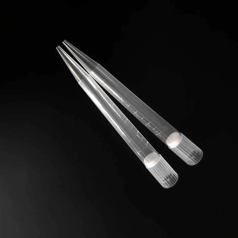 Puntas de pipeta de 10 ml: estériles, filtradas y de ajuste universal