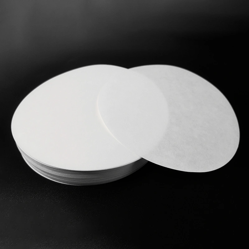 Papel de filtro cualitativo: celulosa de grado de laboratorio con bajo contenido de cenizas